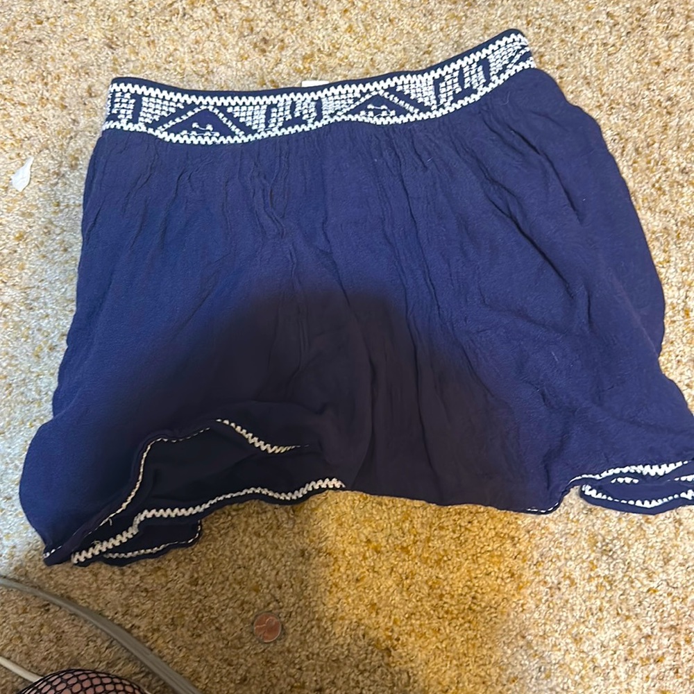 Woman’s mini skirt